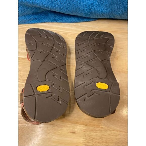 Chaco ZX2 brown red strappy active sandals - Picture 6 of 6